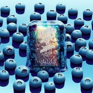 Blueberry BlastOFF cake carts