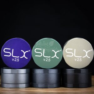 SLX V2.5 Non-Stick Ceramic Coated Herb Grinder – 62mm