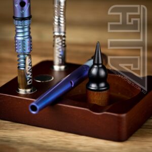 Wooden Debowler Stand W/ Steel Spike (for Dynavap)