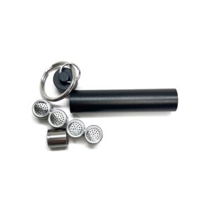 DOSING CAPS STAINLESS STEEL IN METAL CADDY – FENIX PRO/MINI