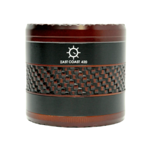 EC420 Weaving Wood Style 63mm 4 Piece Grinder  – Black