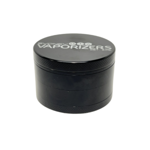SYDNEY VAPORIZERS BLACK METAL 4PC HERB GRINDER 60MM