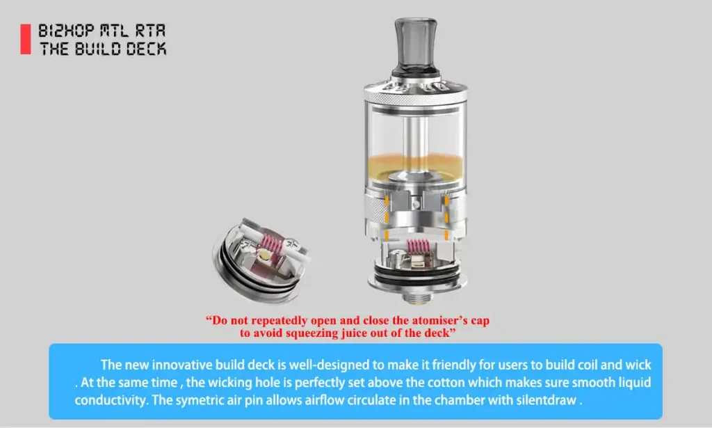 Ambition Mods Bi2hop RTA 4ml