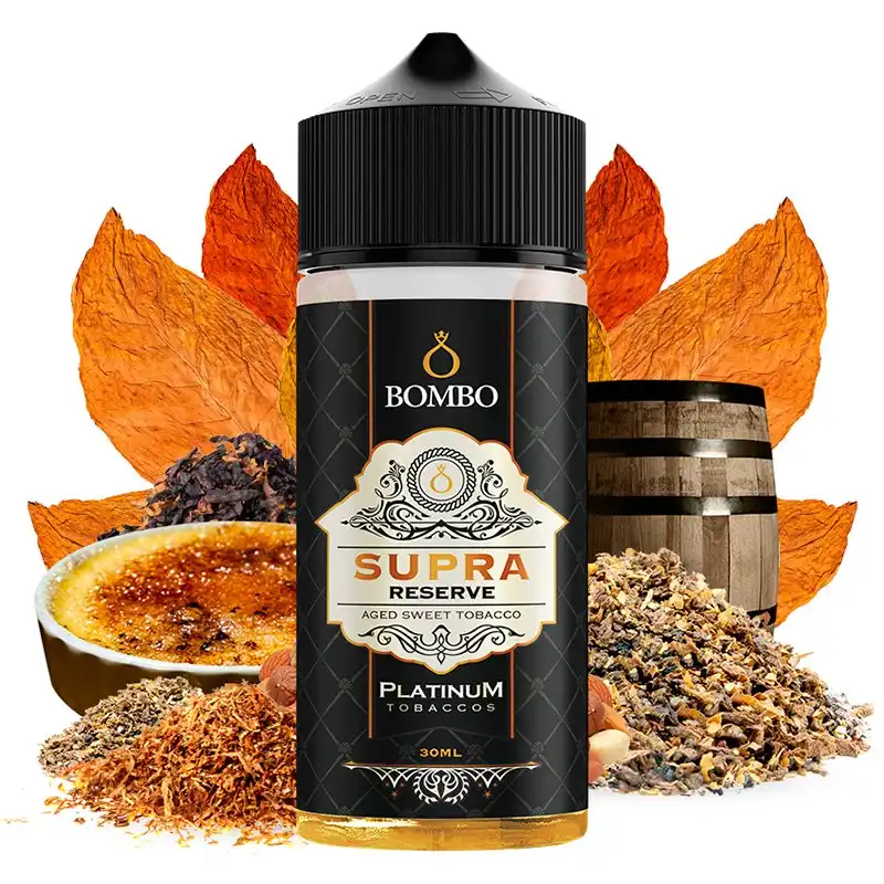 Supra Reserve 30ml/120 Longfill – Bombo+ Base 70ml 100% VG