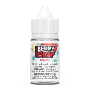 Berry Drop Ice Salt Nic E-Liquid – Red Apple 30ml