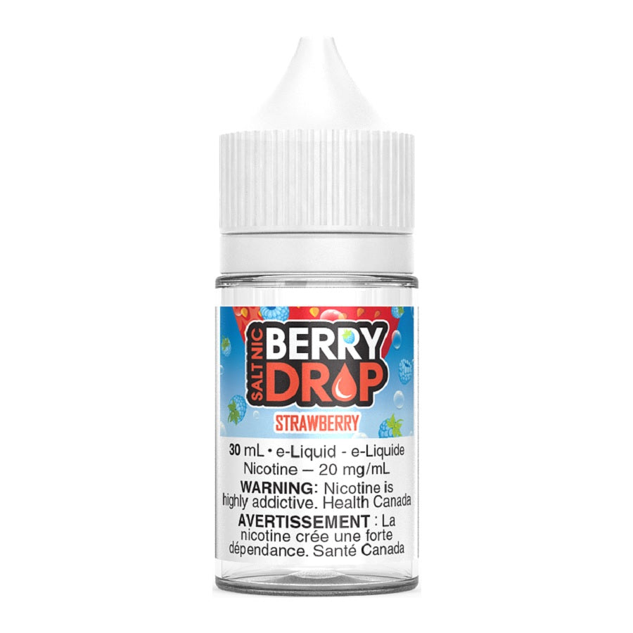 Berry Drop Salt Nic E-Liquid – Strawberry 30ml