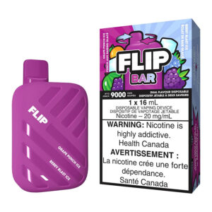 Flip Bar Disposable Vape Device – Grape Punch Ice And Berry Blast Ice