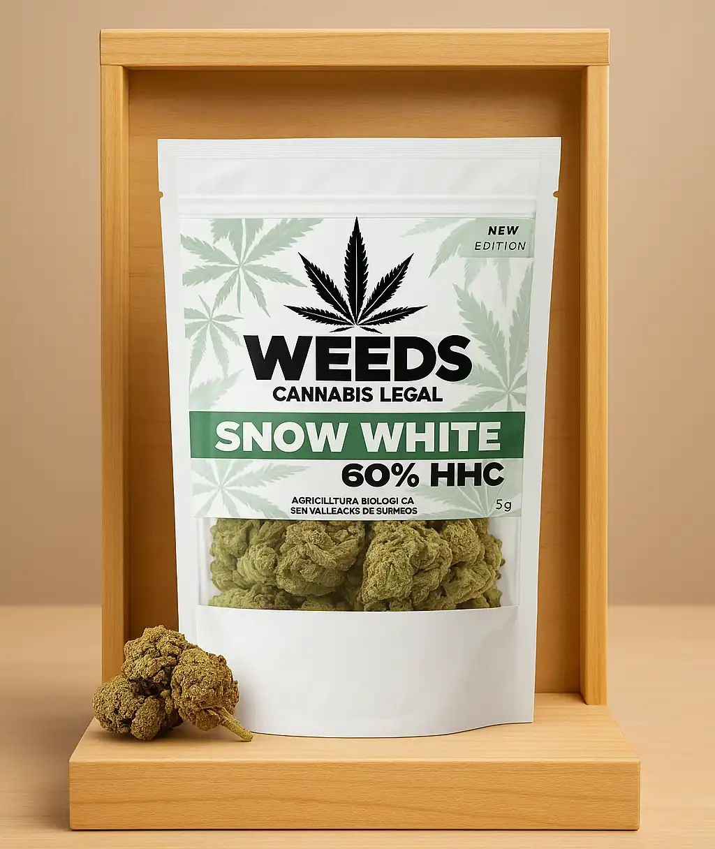 HHC Flores 60% 5gr – 3gr Snow White – Weeds