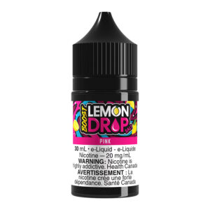 Lemon Drop Boost Salt Nic E-Liquid – Pink