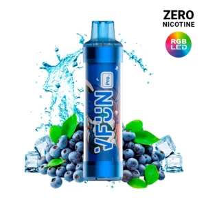 Vape Descartável VFUN PRO 3000 puffs – Blueberry Ice (Sem Nicotina)