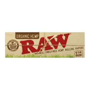 RAW Rolling Papers – Organic Hemp 1¼ Size