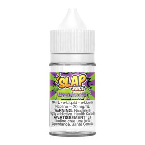 Slap Juice Salt Nic E-liquid – Grapple White Grape 30ml