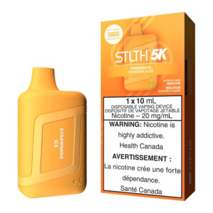 STLTH 5K Disposable Vape Device – Strawnana Ice