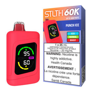 STLTH 60K Disposable Vape Device – Punch Ice
