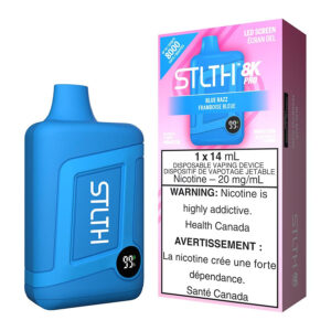 STLTH 8K Pro Disposable Vape Device – Blue Razz