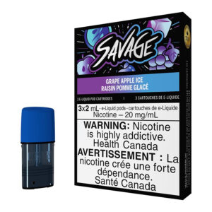 STLTH E-Liquid Pod Pack – Savage Grape Apple Ice