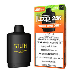 STLTH Loop 25K E-Liquid Pod Pack – Pineapple Orange Cherry