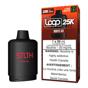 STLTH Loop 25K E-Liquid Pod Pack – Route Ice