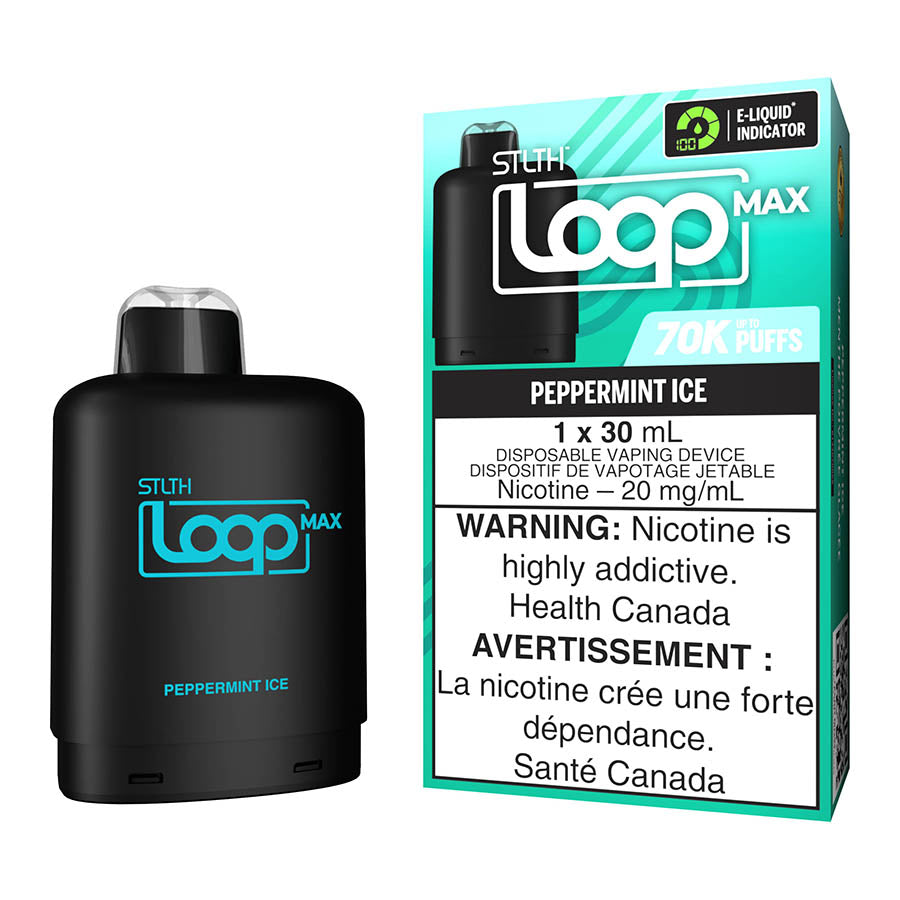 STLTH Loop Max E-Liquid Pod Pack – Peppermint Ice