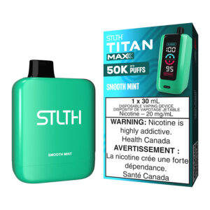 STLTH Titan Max Disposable Vape Device – Smooth Mint