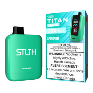 STLTH Titan Max Disposable Vape Device – Spearmint