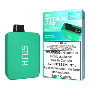 STLTH Titan Pro Disposable Vape Device – Smooth Mint
